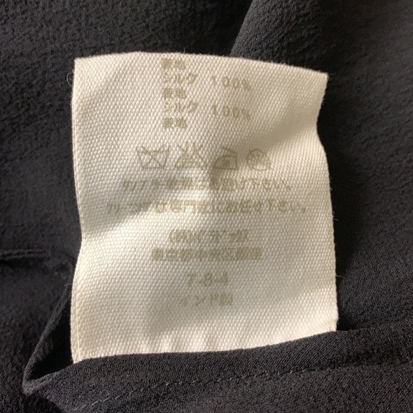 Vanessa Bruno black silk baby doll dress - Picture 8 of 10